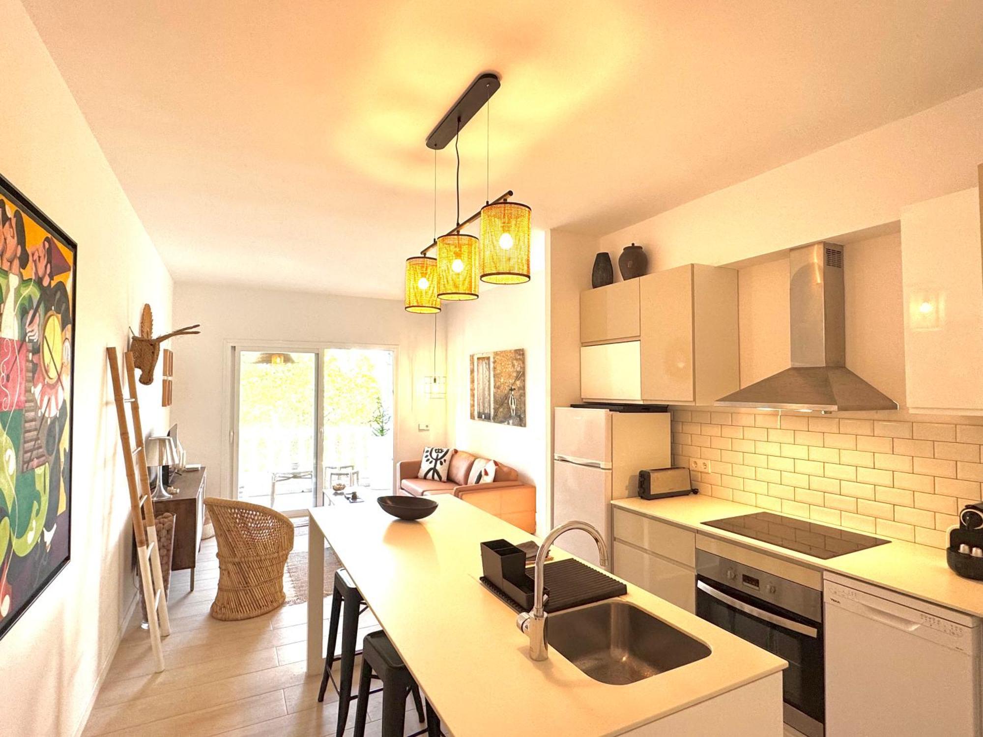Appartement Nobe Es Pujols Proche Plage, Vue Mer Kültér fotó